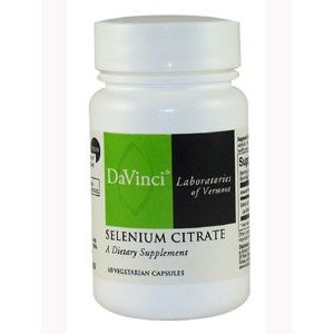 Davinci Labs- Selenium Citrate 60 vcaps - The Oasis of Health