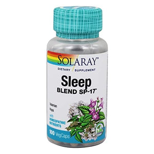 Light Gray Sleep Blend SP-17, 100 VegCaps, Solaray