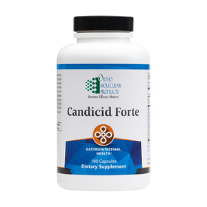 Dark Slate Gray Ortho Molecular Candicid Forte 180 Capsules