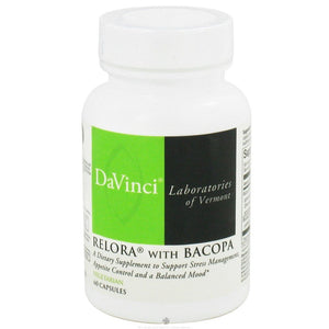DaVinci Labs Relora With Bacopa, 60 Capsules - The Oasis of Health
