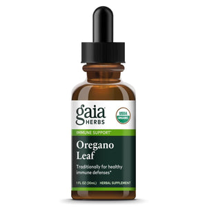 Dark Slate Gray Gaia Herbs Oregano Leaf 1 Fl Oz, Liquid Extract