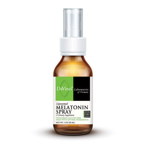 Black DaVinci Laboratories Liposomal Melatonin Spray -- 1 oz by DaVinci Laboratories of Vermont