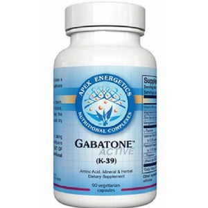 Light Gray Apex Energetics - Gabatone Active (K-39) 90 Capsules