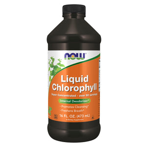 Dark Slate Gray Now Foods Liquid Chlorophyll 16oz - 2644
