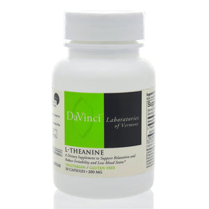 Light Gray Davinci Labs - L-Theanine 200 mg 30 vcaps
