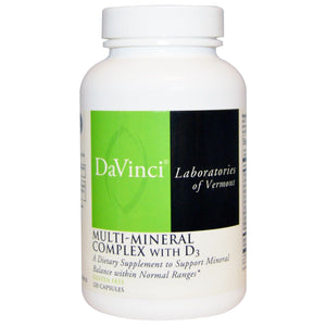 DaVinci Multi-Mineral Complex with D3 120 Caps - The Oasis of Health