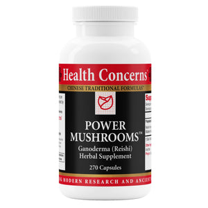 Light Gray Health Concerns Power Mushrooms - Immunity System & Energy Boost Supplement - 270 Capsules