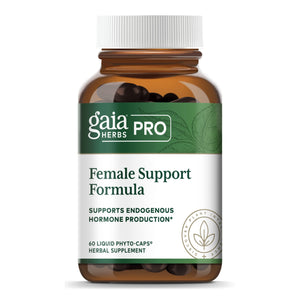 Light Gray Gaia PRO Female Hormone Formula - 60 Vegan Liquid Phyto-Capsules (60 Servings)
