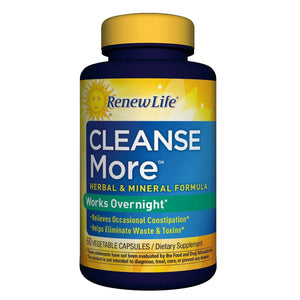 Dark Slate Gray Renew Life - Cleanse More, 60 capsules