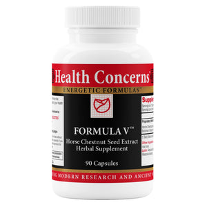 Light Gray Health Concerns Formula V - Blood Health & Circulation Supplement - Aids Blood Vessels - 90 Capsules
