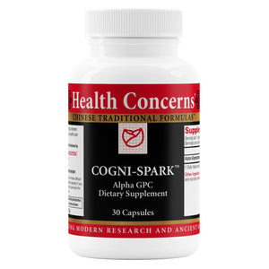 Light Gray Health Concerns Cogni Spark - Brain Health Support for Memory - Focus Supplement - 30 Capsules