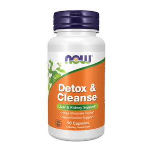 Chocolate NOW Supplements, Detox and Cleanse, 90 Veg Capsules, Liver and Kidney Support*
