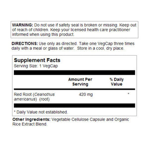 Lavender SOLARAY Red Root Capsules, 420 mg | 100 Count