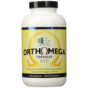 Light Gray Ortho Molecular - Orthomega 820-180 Soft Gel Capsules