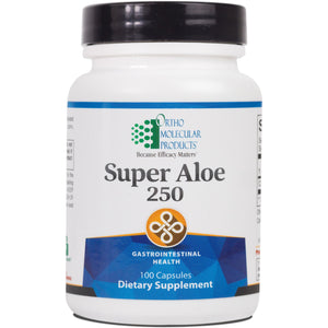 Ortho Molecular - Super Aloe 250 - 100 Capsules - The Oasis of Health