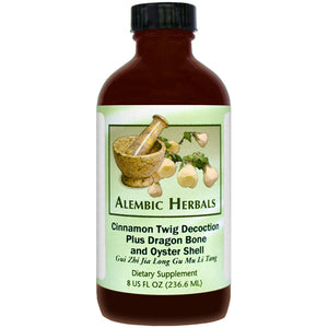 Black Kan Herb Alembic Herbals Cinnamon Twig Decoction Plus Dragon Bone and Oyster Shell 8 Ounce