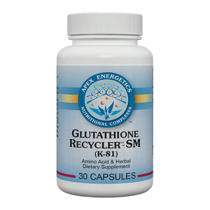 Apex Energetics Glutathione Recycler-SM 30 Capsules - K81 - - The Oasis of Health