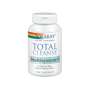 Lavender SOLARAY Total Cleanse Multisystem+, Capsule (Carton) 120ct