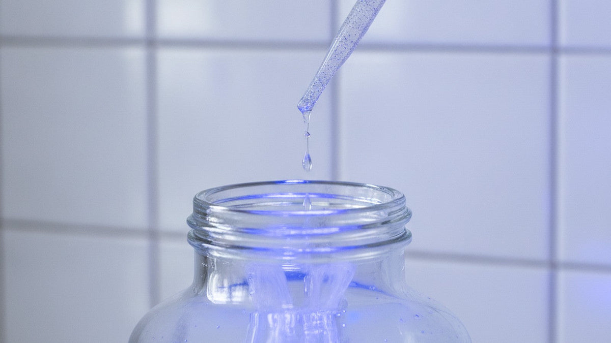 Laboratory bioreactor with bacterial biofilm culture and silver nanoparticle pipette