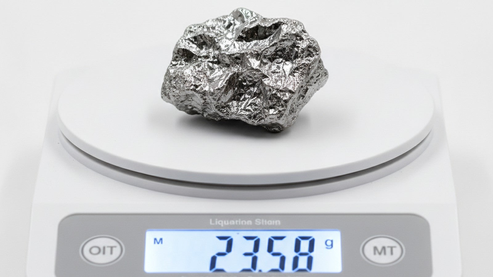 Vanadium mineral specimen on laboratory scale