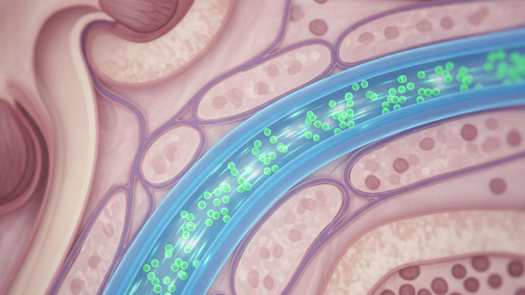 Cross-section of kidney showing chloride transport in tubule