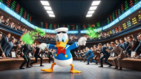  An animated GIF of a cartoon duck failing to stop germs. A Master Chief-like hero in leaf armor appears and instantly captures them all, symbolizing Nature's Way's powerful, professional-grade immune support for cold, cough, and flu.