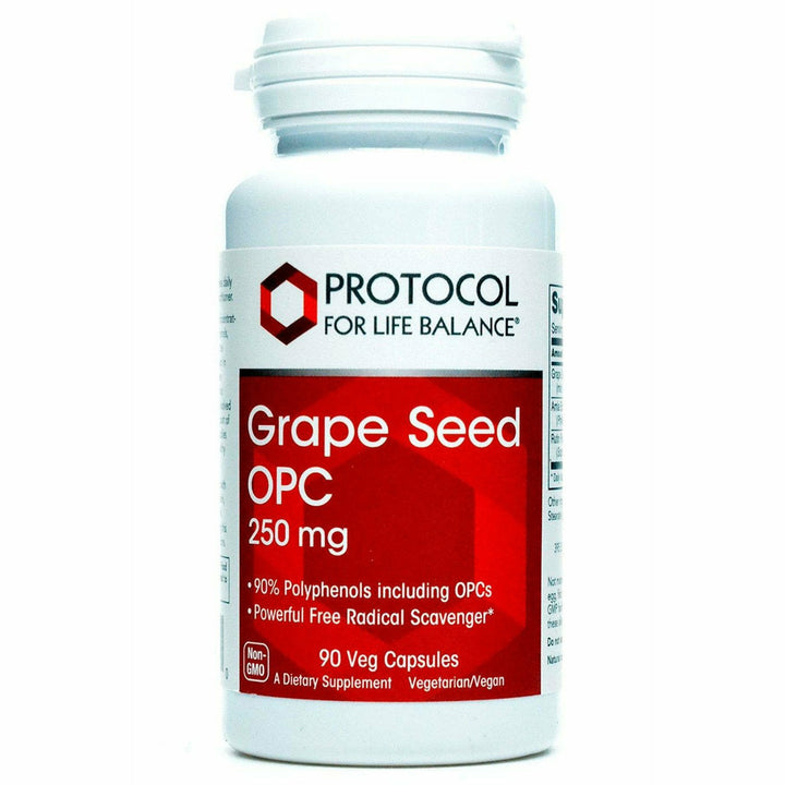 Protocol for Life Balance Grape Seed OPC 250 Mg 90 Vcaps  -P3274