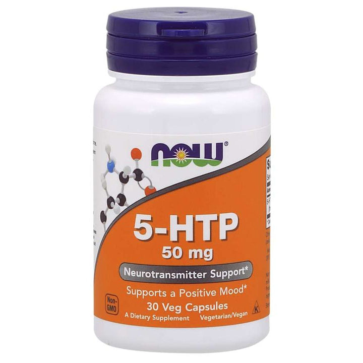 Now Foods 5-HTP 50 mg 30 Vcaps - 0097