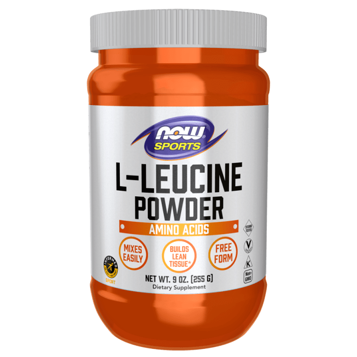Now Sports L-Leucine Powder 9oz - 0241