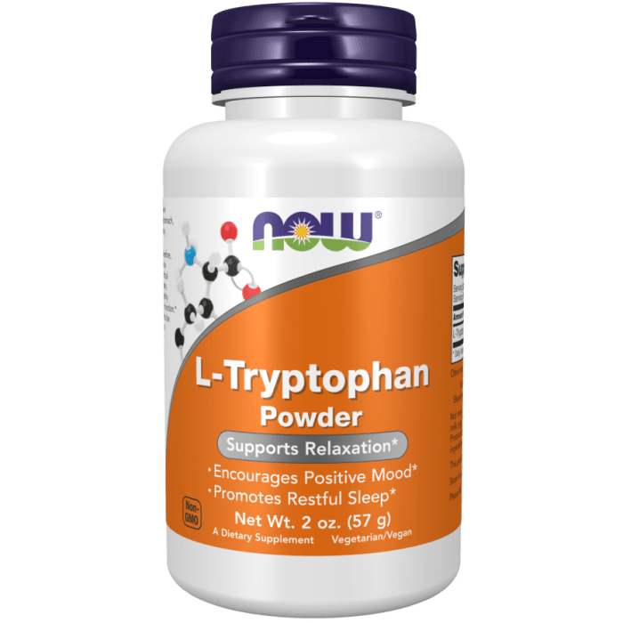 Now Foods L-Tryptophan Powder 2oz - 0263
