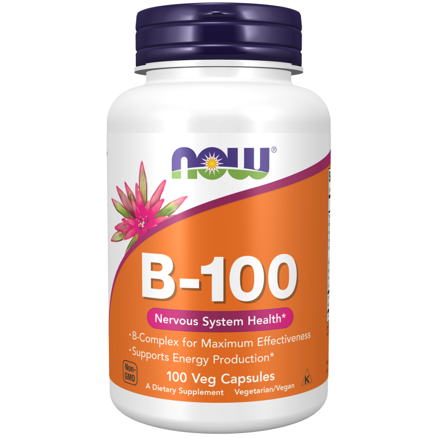 Now Foods Vitamin B-100 250 Vcaps - 0438