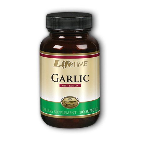 Lifetime Vitamins Garlic with Parsley 100 Sgels
