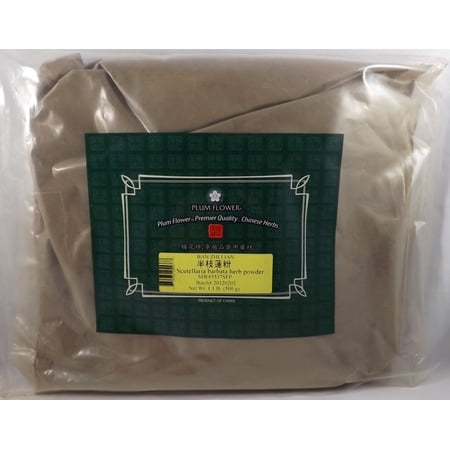 Scutellaria Barbata Powder Ban Zhi 1lb. Plum Flower Bulk Herbs by MayWay