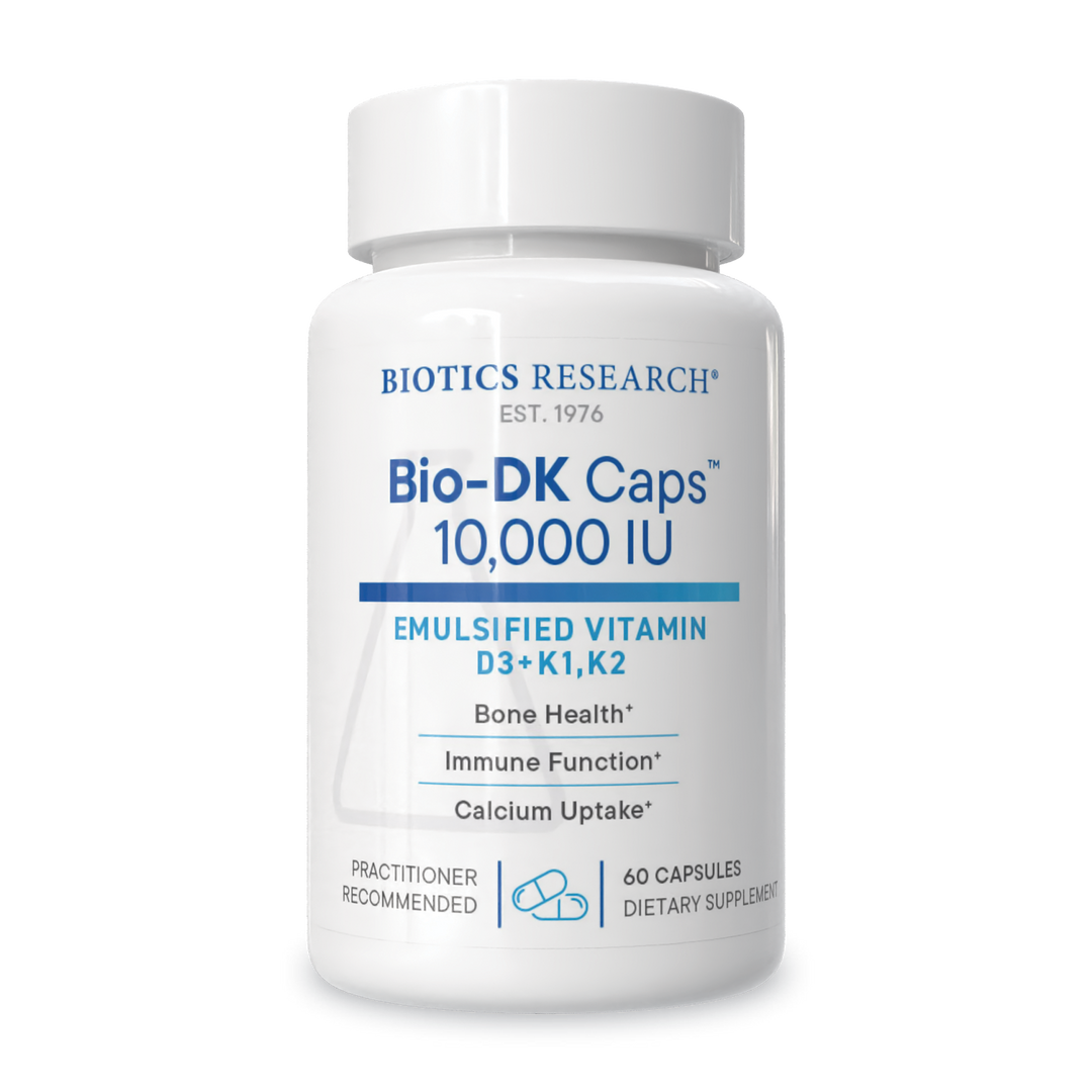 Biotics Research Bio-DK Caps 10,000 IU - The Oasis of Health