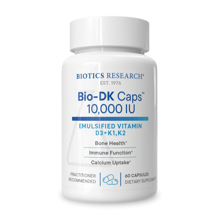 Biotics Research Bio-DK Caps 10,000 IU - The Oasis of Health