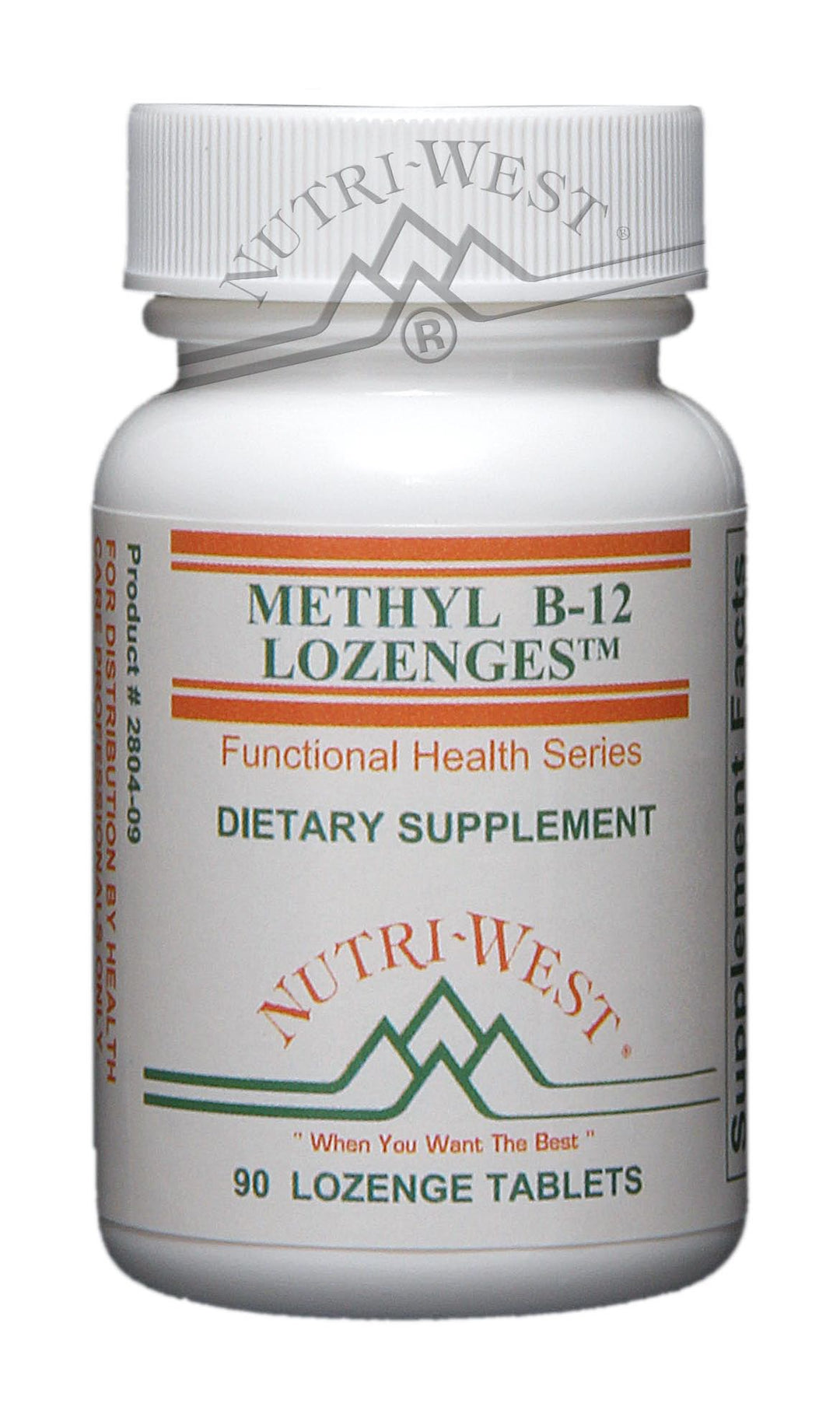 Nutri-West - Methyl B-12 Lozenges - 90 Lozenges - The Oasis of Health