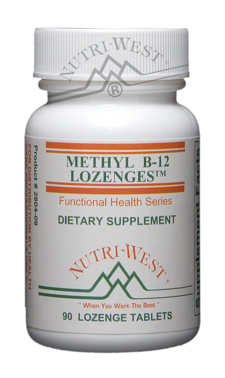 Nutri-West - Methyl B-12 Lozenges - 90 Lozenges - The Oasis of Health