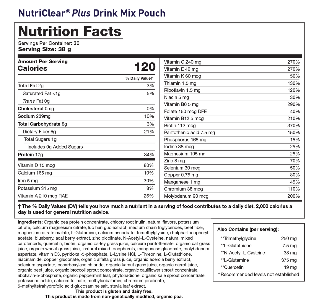 Biotics Research NutriClear Plus NutriClear® Plus - Collagen Protein - The Oasis of Health