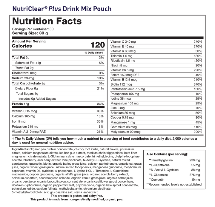 Biotics Research NutriClear Plus NutriClear® Plus - Collagen Protein - The Oasis of Health