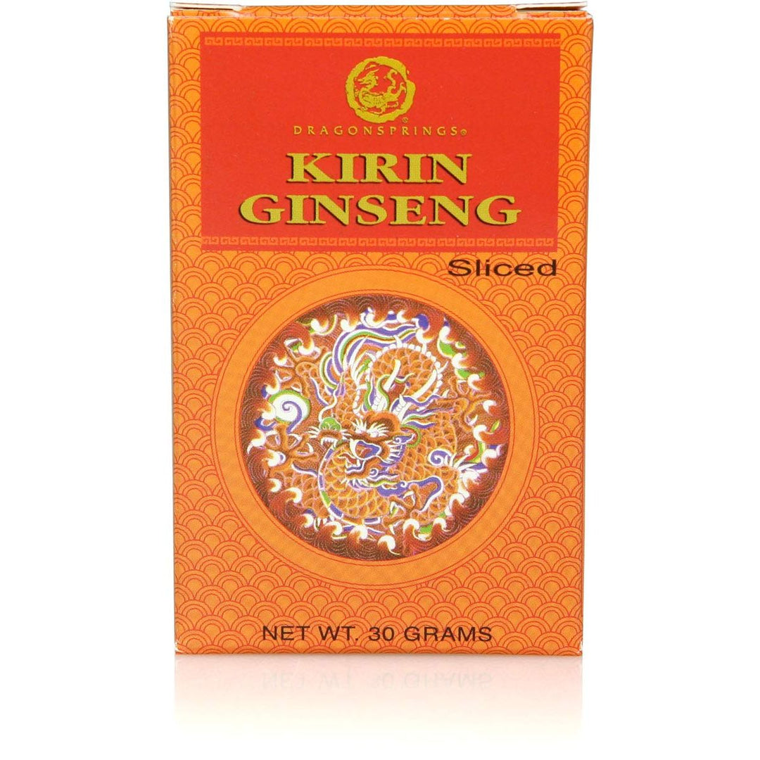 Plum Flower Kirin Ginseng Root (slices)- Certified Organic Panax ginseng root - red by MayWay