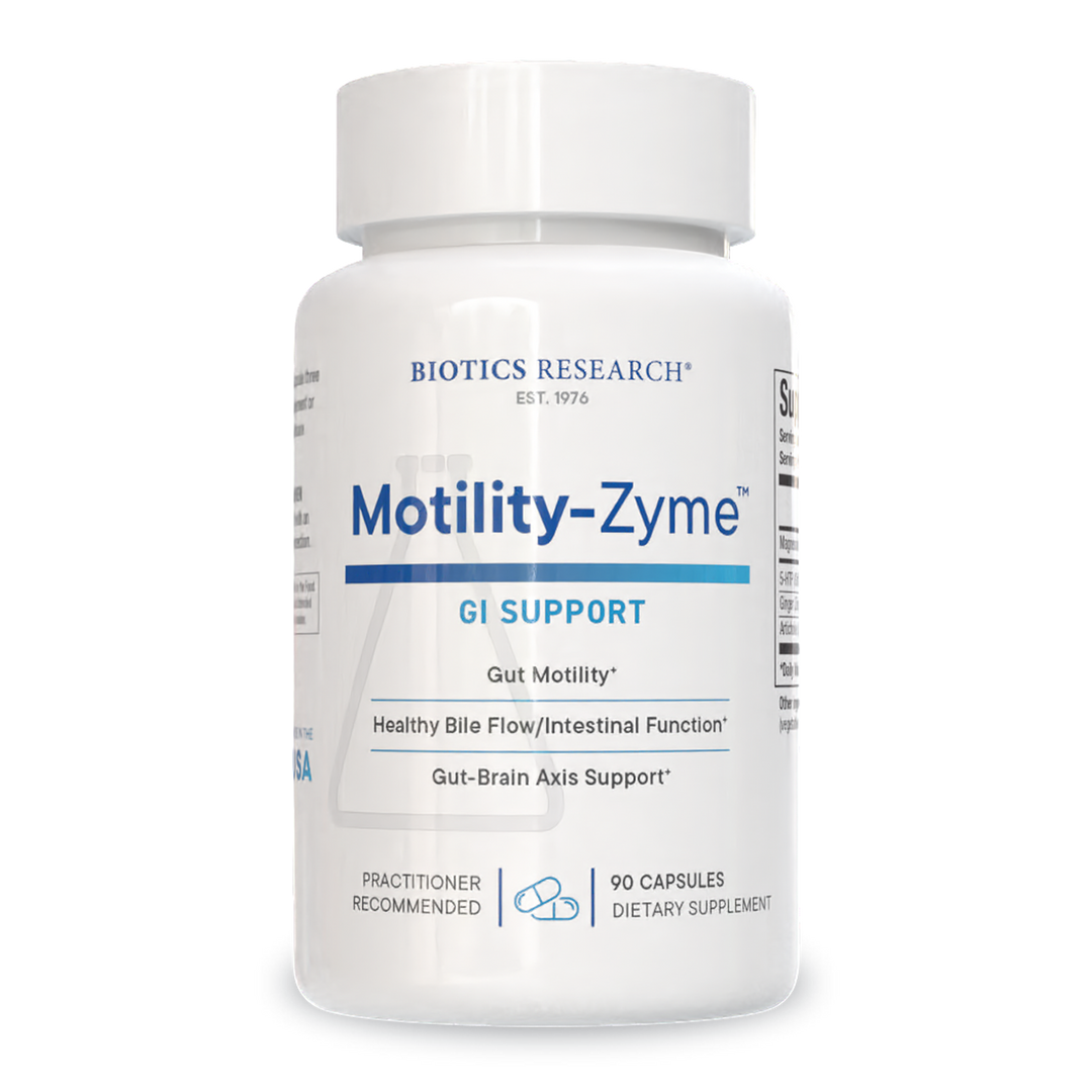 Biotics Research Motility-Zyme 90 Capsules - The Oasis of Health
