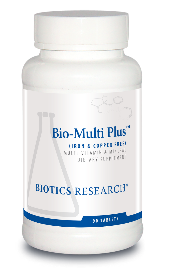 Biotics Research Bio-Multi Plus Fe &amp; Cu Free 270 Tablets - The Oasis of Health