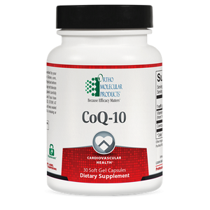 Ortho Molecular CoQ-10 100 mg 30 Softgels - The Oasis of Health