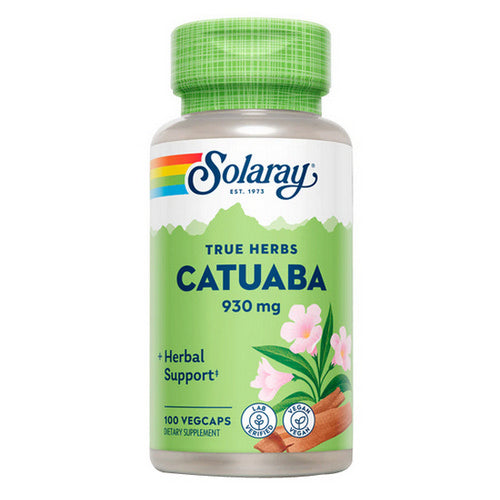 Solaray Catuaba Bark Extract 930 mg | Healthy Libido  Mood &amp; Energy Support | Whole Bark | No Excipients or Fillers | Non-GMO &amp; Vegan | 100 VegCaps
