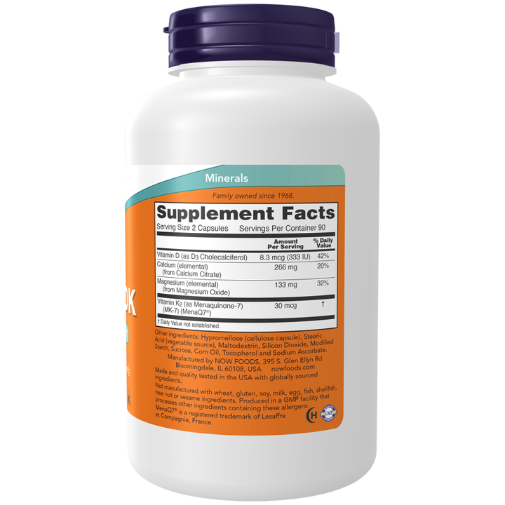 Now Foods Cal-Mag DK 180 Capsules - 1267