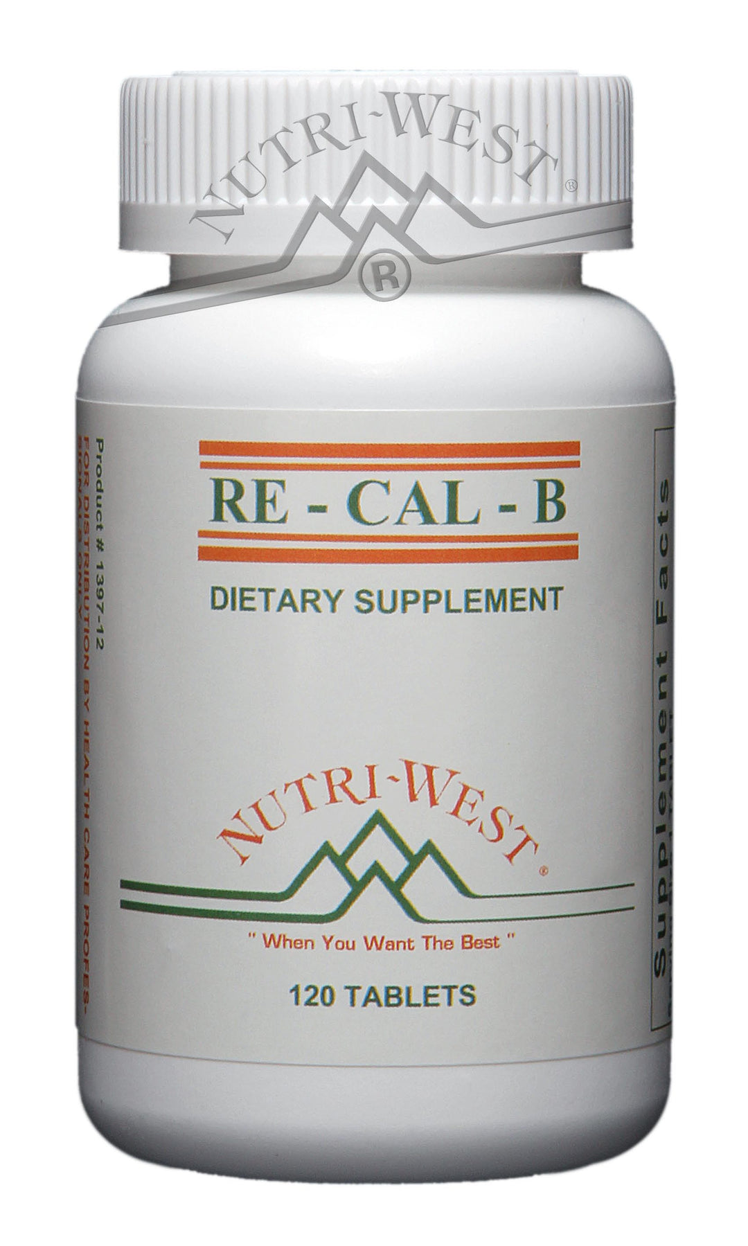 Nutri-West - Re-Cal-B - 120 Tablets - The Oasis of Health