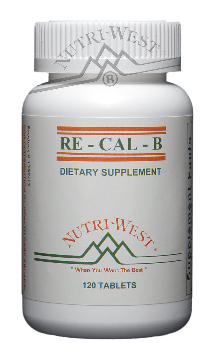 Nutri-West - Re-Cal-B - 120 Tablets - The Oasis of Health
