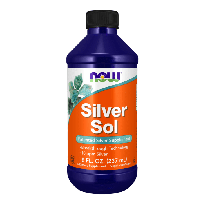 Now Foods Silver Sol 8oz - 1408