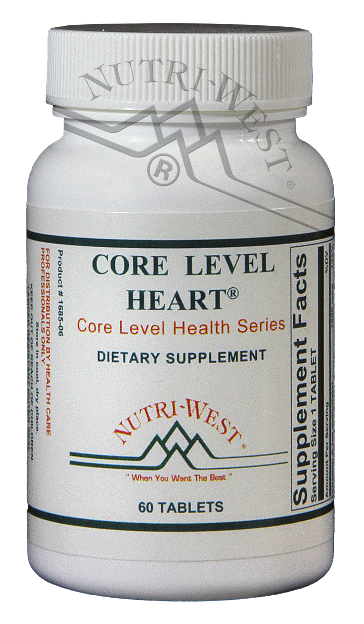 Nutri-West - Core Level Heart - 60 Tablets - The Oasis of Health