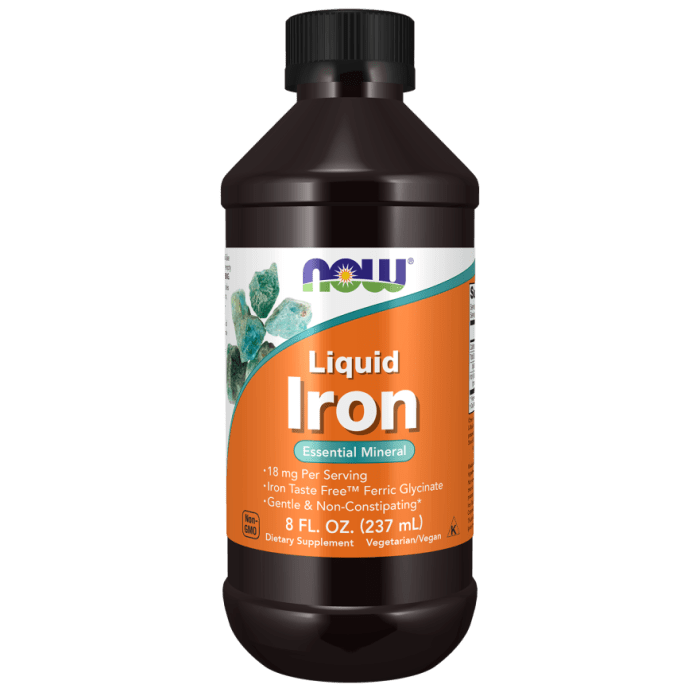 Now Foods Iron Liquid 8oz - 1447